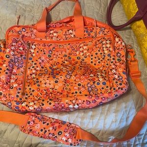 Vera Bradley Reactive Weekend Tote - Coral Meadow